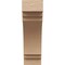 Ekena Millwork 3-inch W x 6-inch D x 10-inch H Pescadero Rough Cedar Woodgrain TimberThane Knee Brace, Primed BRCUR03X06X10PECRCPR - alternate 4